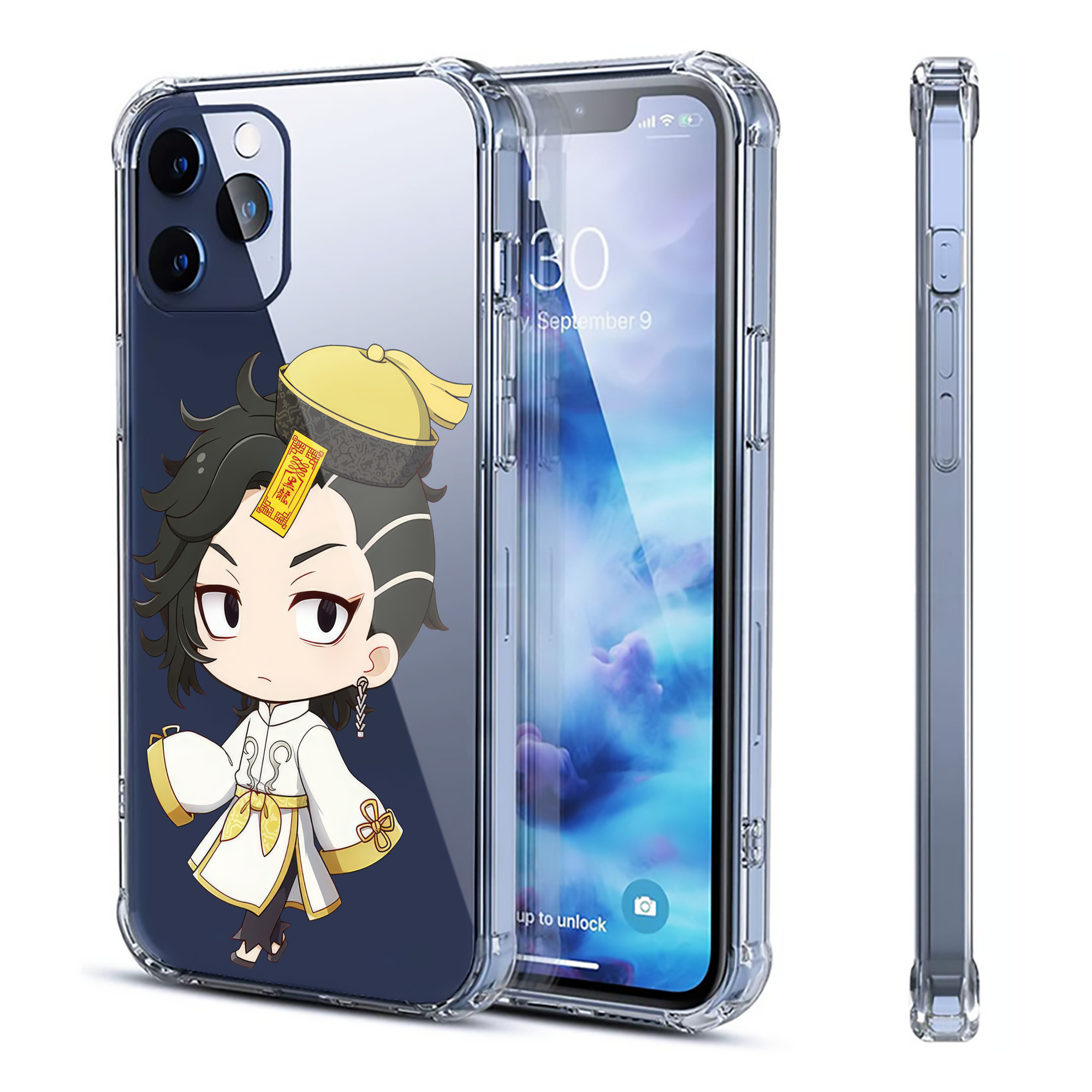 （画像用） 東京リベンジャーズ Tokyo Revengers 【iPhone 12シリーズ対応】透明スマホケース（クリアソフトケース）